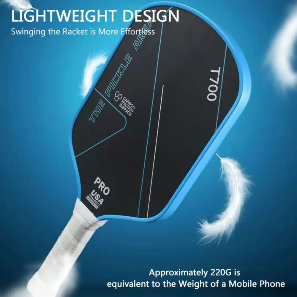 Fashion T700 Pickleball Paddle 16MM Carbon Fiber Pickle Ball Paddle Lightweight USAPA Approved Professional Game Supplies