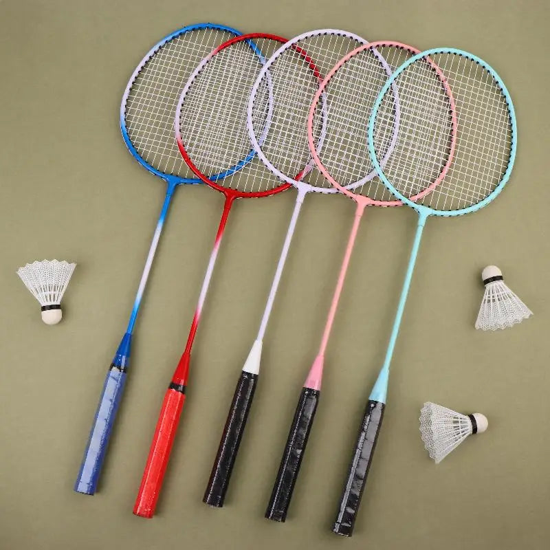 Beginner Badminton Set - Professional Training Durable Leisure Sports Racquet 12-Pack Badminton Racket Kit for All Ages
