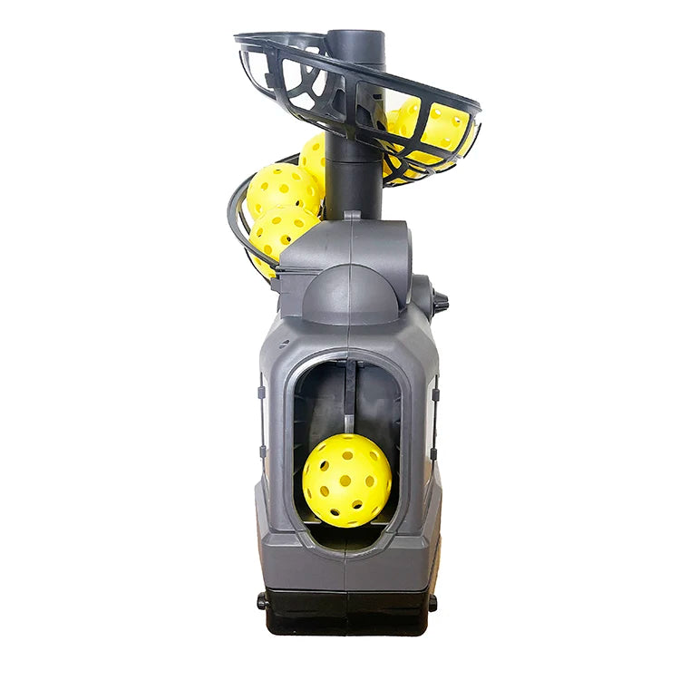 Portable Tennis Padel Pickleball Serving Machine With Slide Rail Beginner Ball Toy And Practice Aid For Training