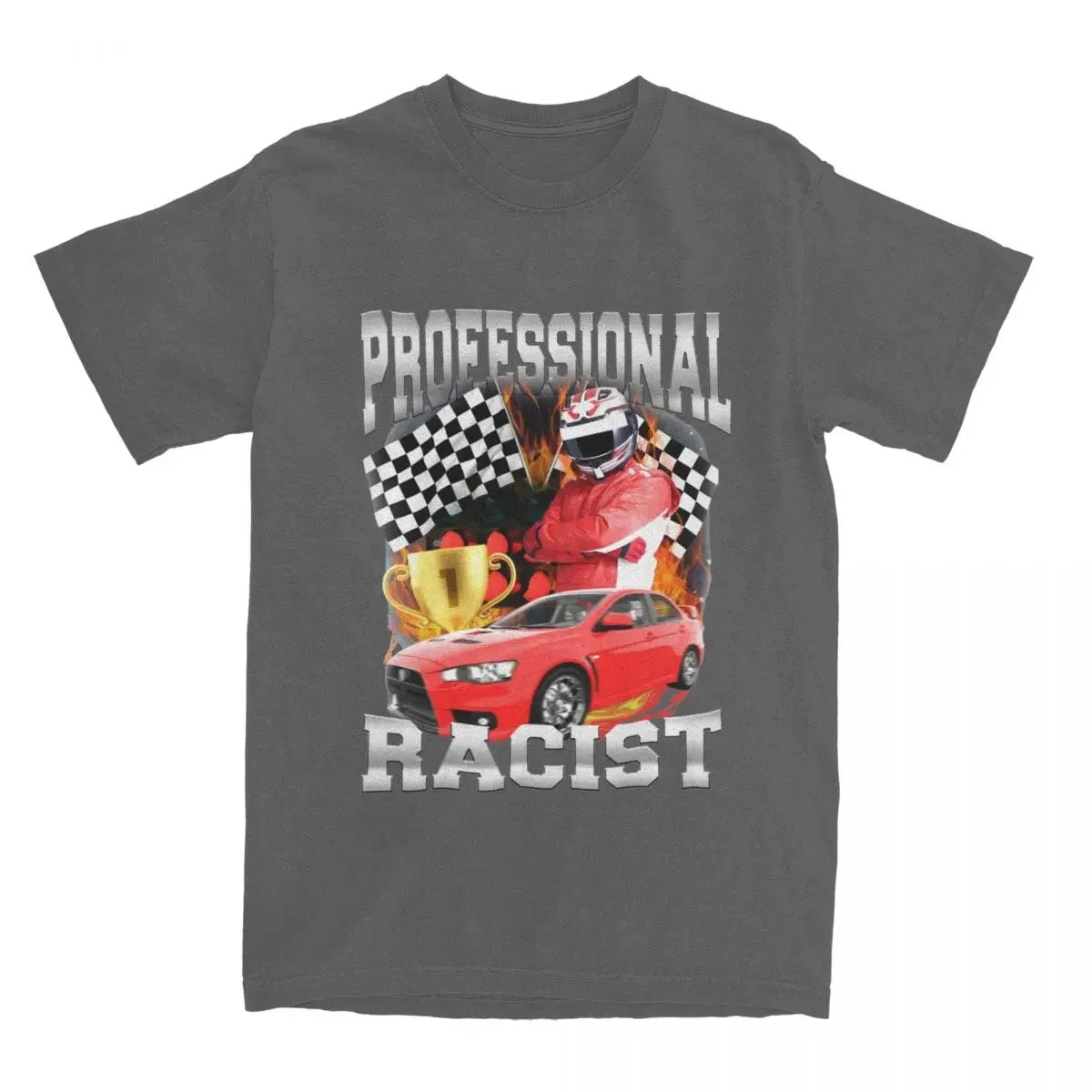 Men Women's F1 Professional Racer T Shirts Merchandise Funny Racing Meme 100% Cotton T-shirt Clothes Fun Shirt Printed 71765