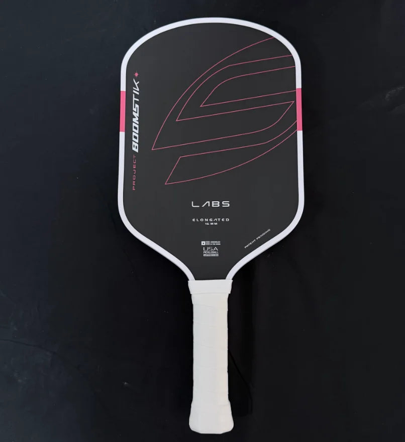 LABS Project Boomstk Elongated Pickleball Paddle 16mm Boom Core Racket Pure Foam Paddle