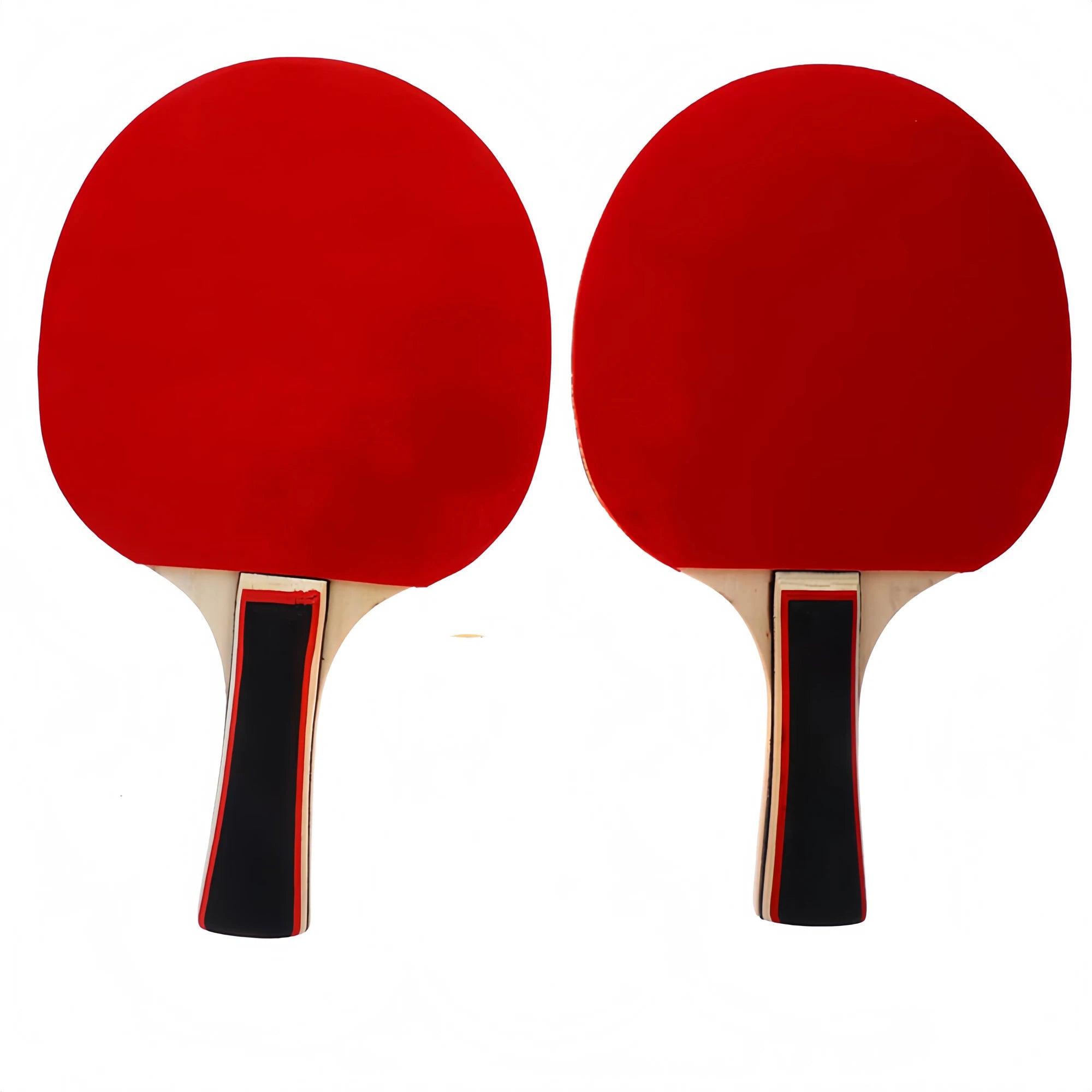 1 Set (2 Table Tennis Racket + Storage Bag) Double-Sided Anti-Adhesive Competition Training Horizontal Straight Racket Table Tennis Racket Professional Grade High Elastic Racket Horizontal and Cut Beginners Single and Double