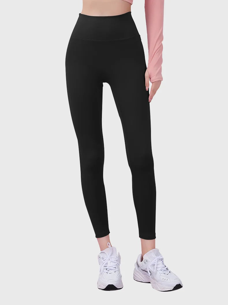 Yoga Pants For Women Elastic High Waist Cross Back Seamless Leggings Hip Lift Gym Tight Sportswear Fitness Sports Leggings