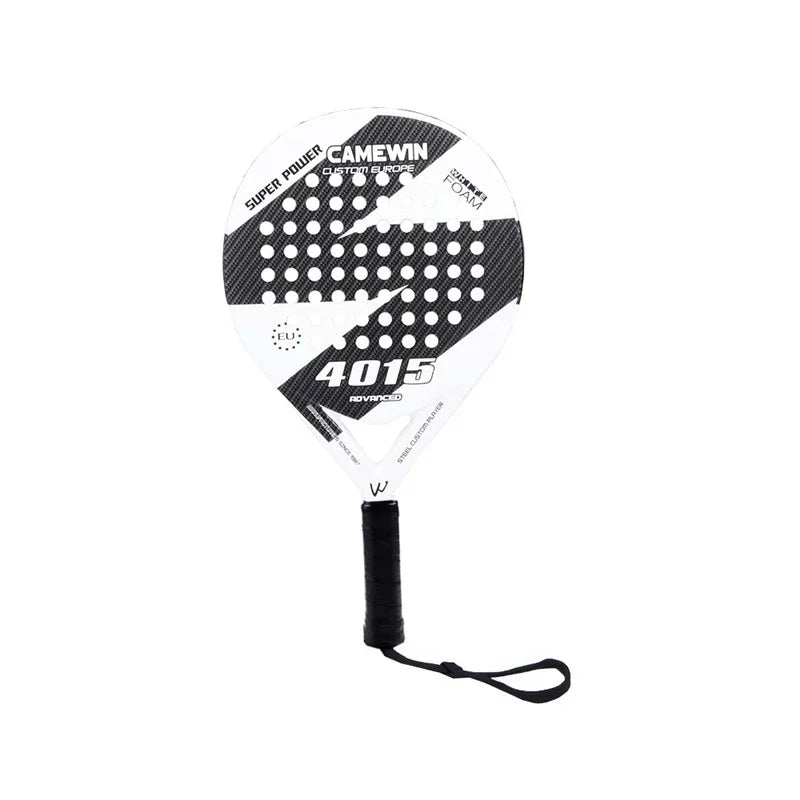 NEW Competition Padel Racket - 3K Carbon Fiber & EVA Core, Ultra-Light Design with Anti-Slip Grip and Waterproof Case