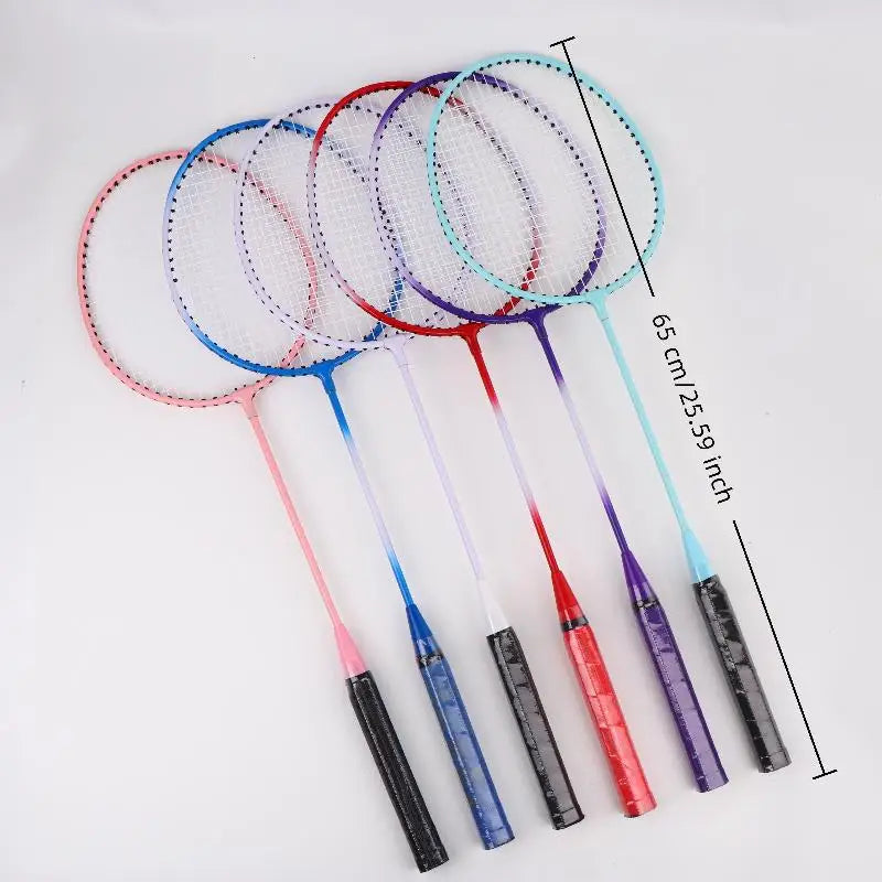 Beginner Badminton Set - Professional Training Durable Leisure Sports Racquet 12-Pack Badminton Racket Kit for All Ages