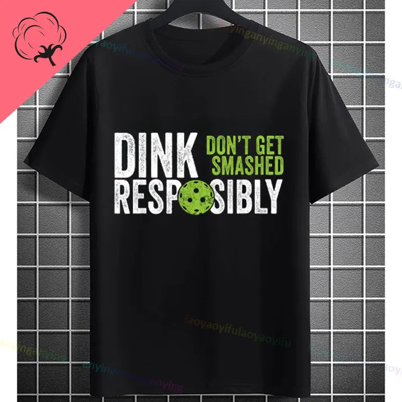 Pickleball Graphic T-Shirt – "It Was in" Funny Design Casual 100% Cotton Short-sleeve Fashion Sporty Style Tee Perfect for Gift
