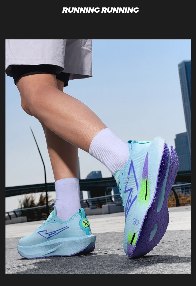 Running Shoes Speciality Carbon Board Marathon Men Sports Breathable Lightweight Women's Comfortable Athletic Sneakers