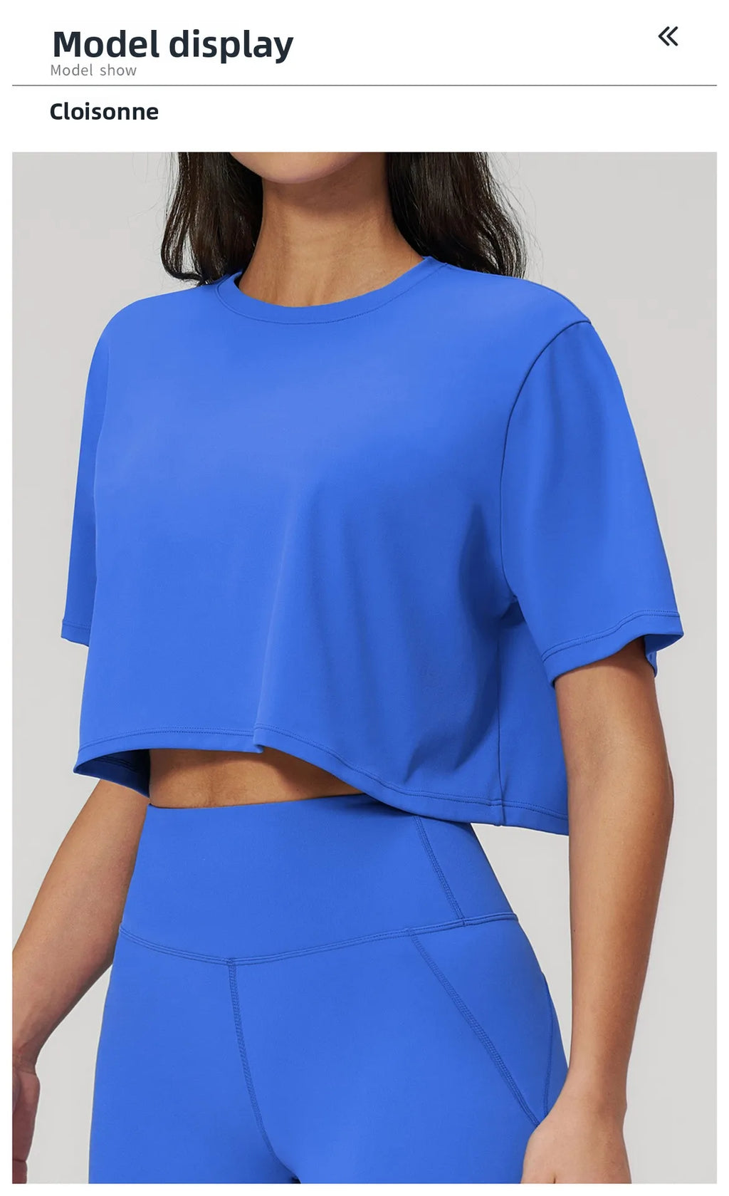 Yoga Tops Summer Sports Fitness Clothes Women's Short Sleeves Yoga Shirts Running Sports Gym Tops Loose Breathable Casual Tops