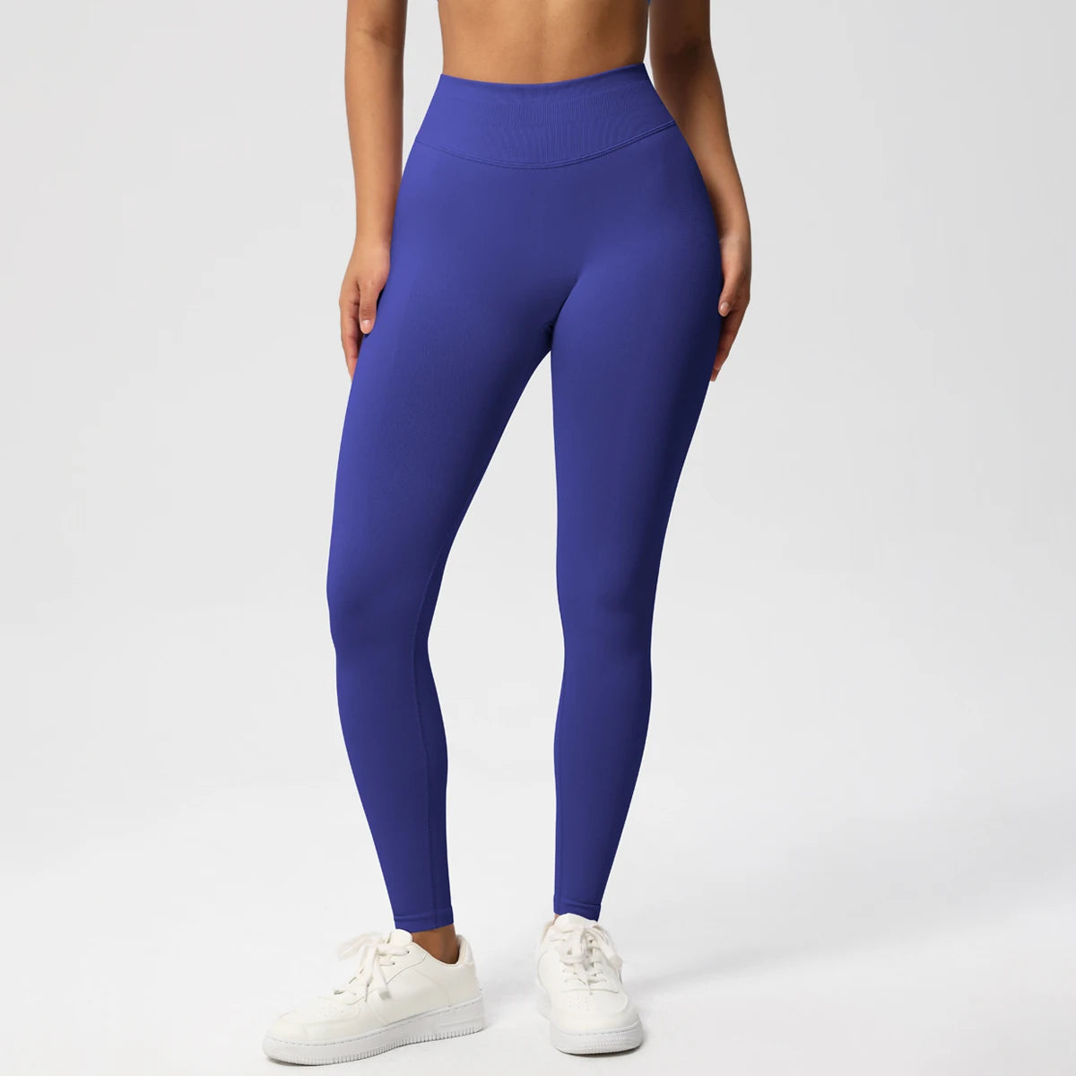 Seamless Women Solid Waist Yoga Pants Three-section Waist Sexy Hip-lifting Tight Sports Pants Fitness Exercise Yoga Pants