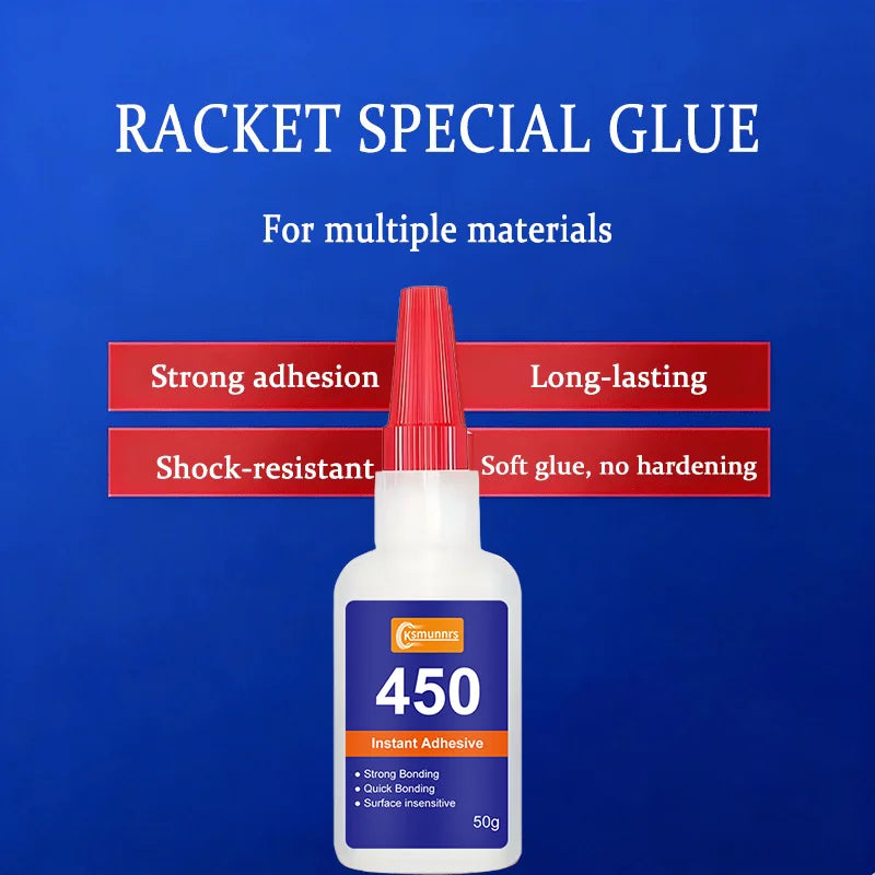 High-Quality Instant Adhesive for Table Tennis Rackets, Featuring Strong Properties And a Soft Texture, Ideal for Refurbishing A