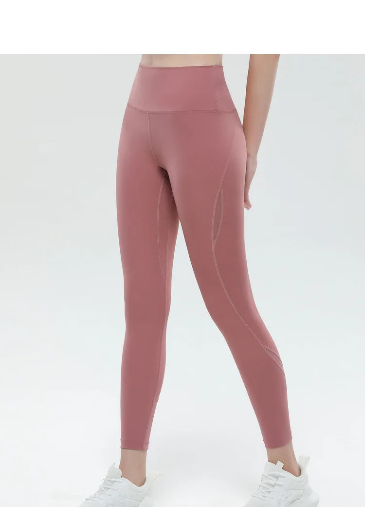 Yoga Pants Push-up Yoga Leggings Women Workout Gym Tights Sexy Sports High Waisted Hollowed out Quick Drying Women Workout Pants