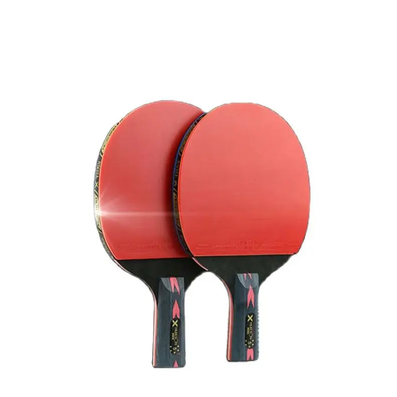 (2pcs/pair) 5 Star Carbon Table Tennis Racket Ping Pong Paddle Racket With Case