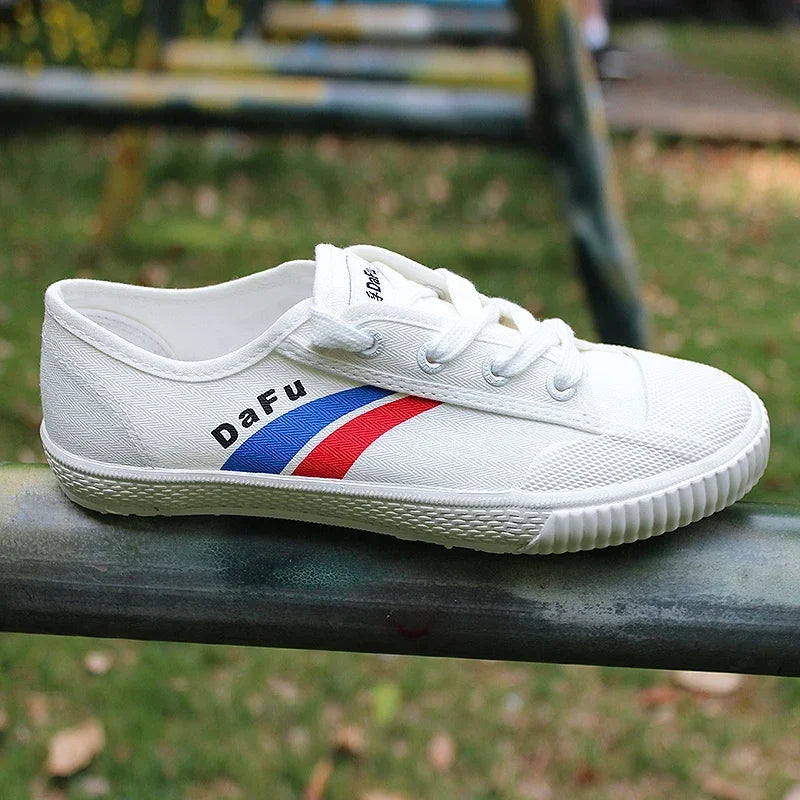 DaFu Shoes Improved Classical Sneakers Martial Arts All Balck Shoes