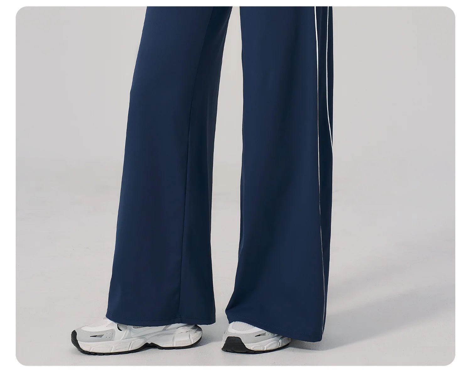 Yoga Pants Women High Waist Wide Leg Trousers Tummy Control Straight Workout Sports Pants Female Casual Fitness Bell-bottoms