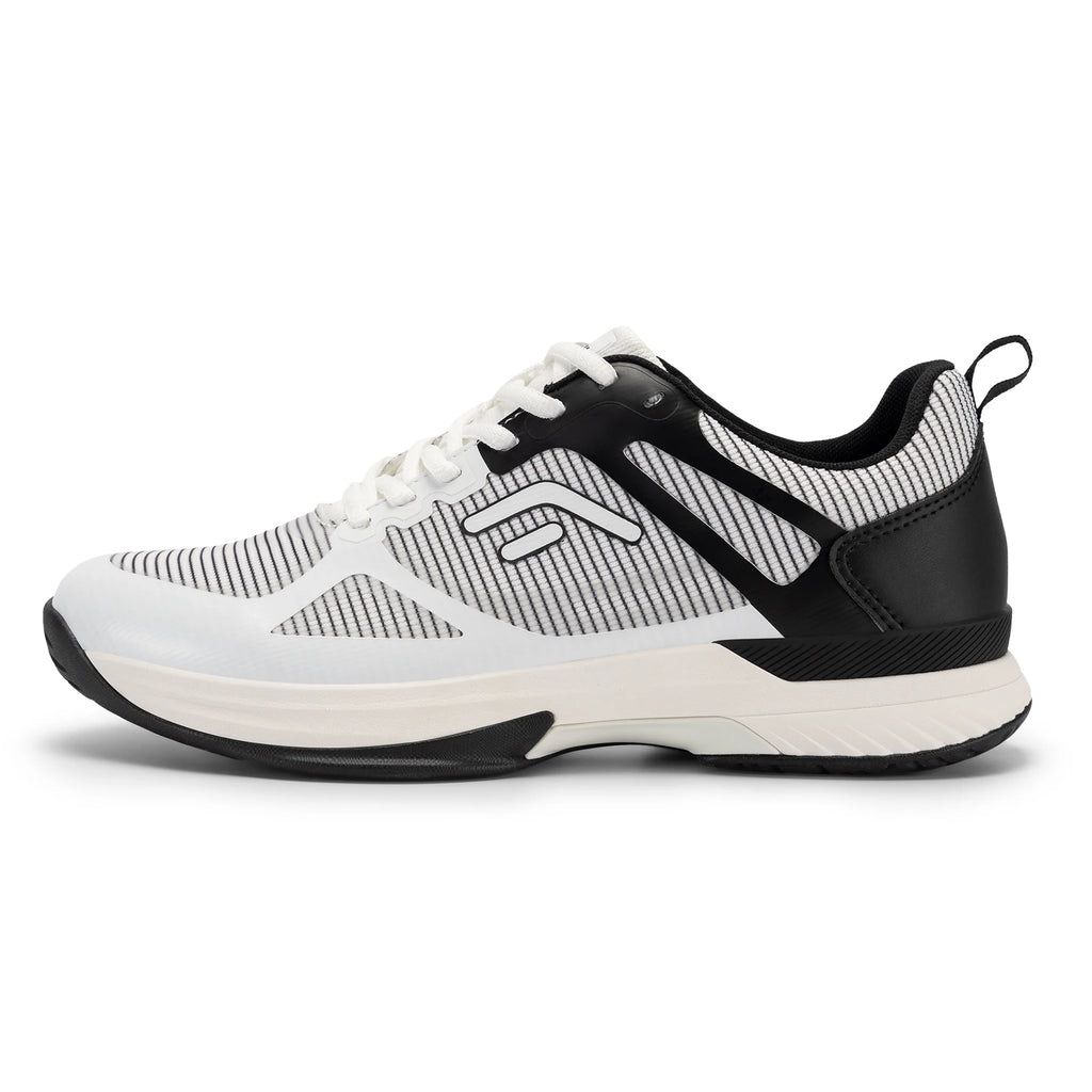 FitVille Men's Wide Pickleball Shoes Tennis Shoes Full Court Tennis Sneakers with Arch Support Lightweight Non-slip Sports Shoe