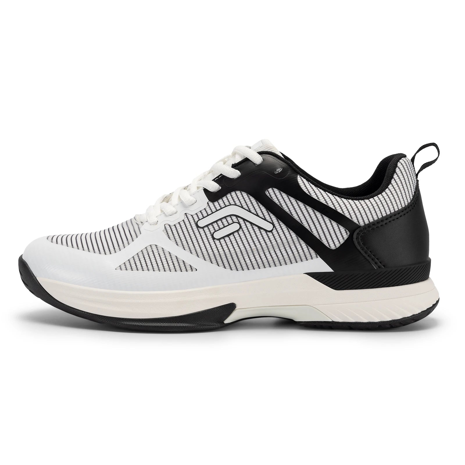 FitVille Men's Wide Pickleball Shoes Tennis Shoes Full Court Tennis Sneakers with Arch Support Lightweight Non-slip Sports Shoe