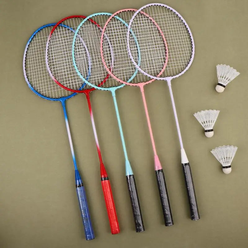 Beginner Badminton Set - Professional Training Durable Leisure Sports Racquet 12-Pack Badminton Racket Kit for All Ages