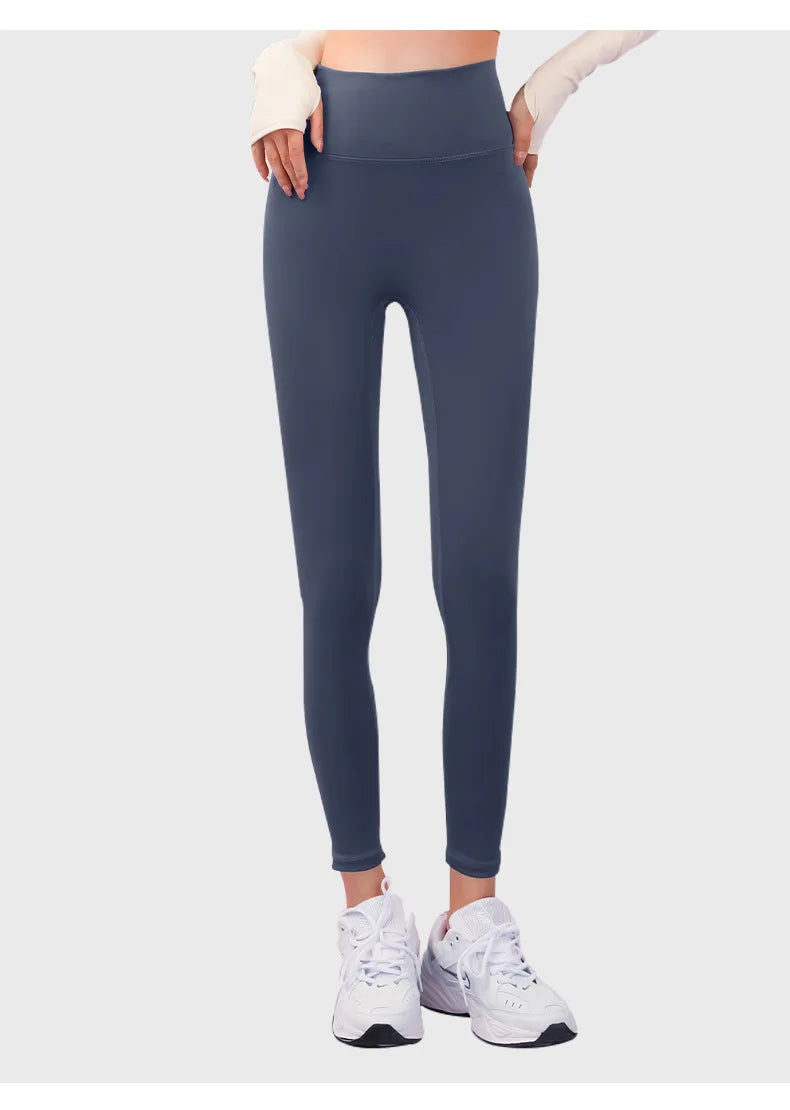Yoga Pants For Women Elastic High Waist Cross Back Seamless Leggings Hip Lift Gym Tight Sportswear Fitness Sports Leggings