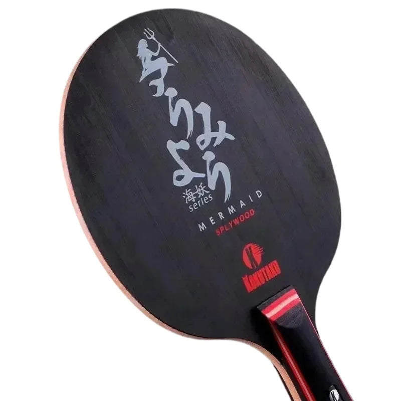 Table Tennis Blade Racket Pure Black Carbon Wood Allround  Integrated Molding Pingpong Base Board for Attack  for Player Train