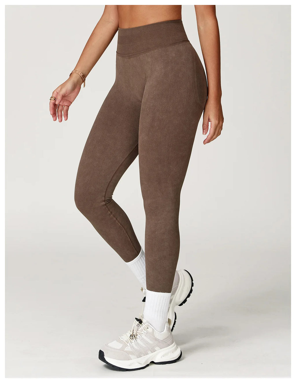 Yoga Pants Sports Leggings Women Seamless Sports Yoga Pant High Waist Ribbed Gym Clothes Fitness Workout Wear Scrunch Bum Tights