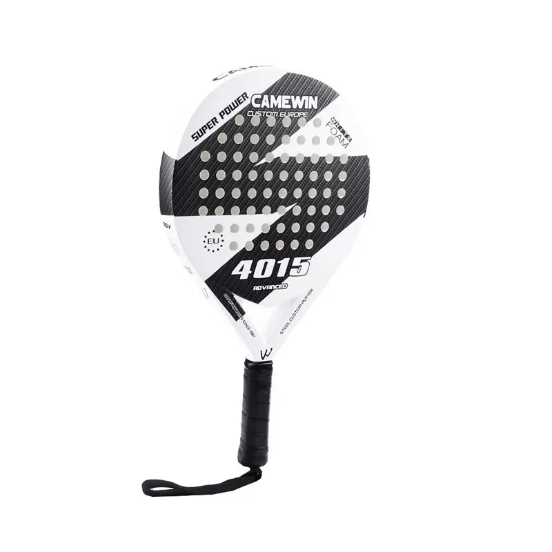 NEW Competition Padel Racket - 3K Carbon Fiber & EVA Core, Ultra-Light Design with Anti-Slip Grip and Waterproof Case