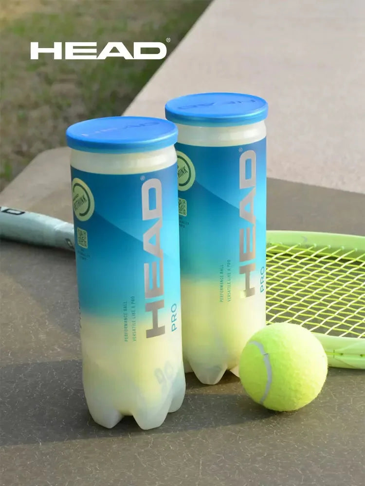 HEAD PRO Tennis Tournament Training Ball 3 Pieces Per Can Fast Speed Good Elasticity Durable Balls