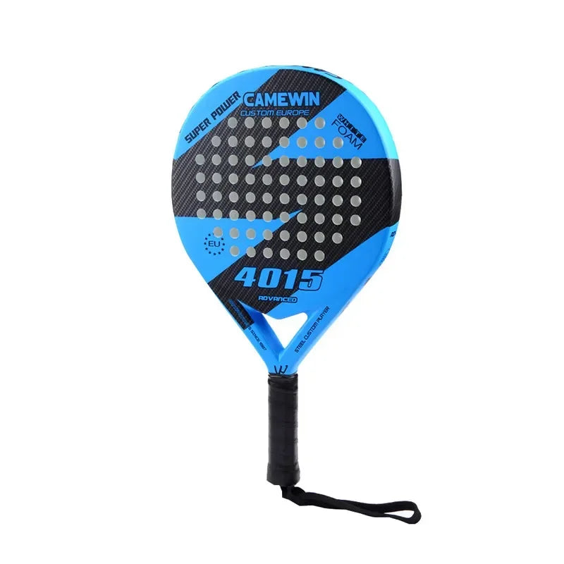 NEW Competition Padel Racket - 3K Carbon Fiber & EVA Core, Ultra-Light Design with Anti-Slip Grip and Waterproof Case