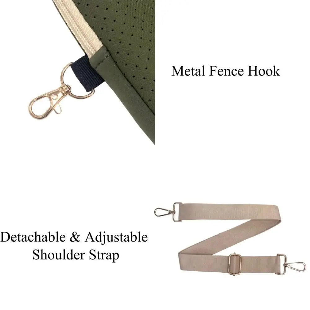 Large Capacity Pickleball Crossbody Bag Zipper Closure Waterproof Pickleball Paddle Cover Professional Adjustable Strap