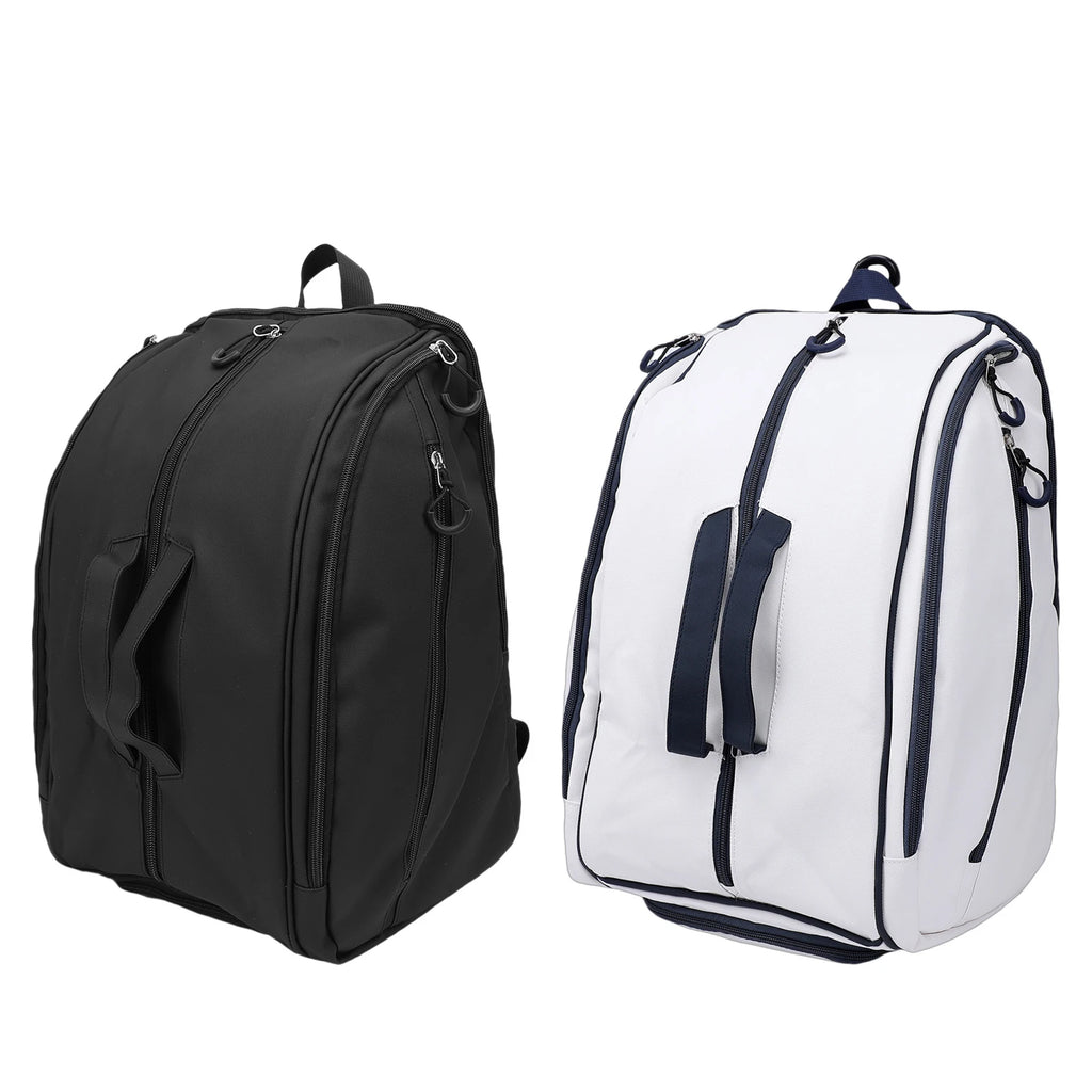 Pickleball racket storage backpack with shoe compartment adjustable multi-compartment backpack Men Women Sports Backpack