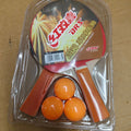 2 packs of table tennis rackets, racket cover for competitive games/leisure time and entertainment