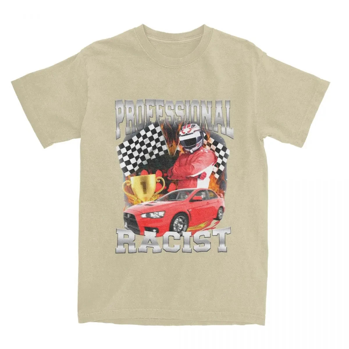 Men Women's F1 Professional Racer T Shirts Merchandise Funny Racing Meme 100% Cotton T-shirt Clothes Fun Shirt Printed 71765