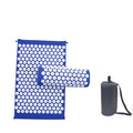 Massager pillow, massage mat for Yoga acupressure relieves pain stress, back, body pain, tip mat, acupuncture mat and pillow set