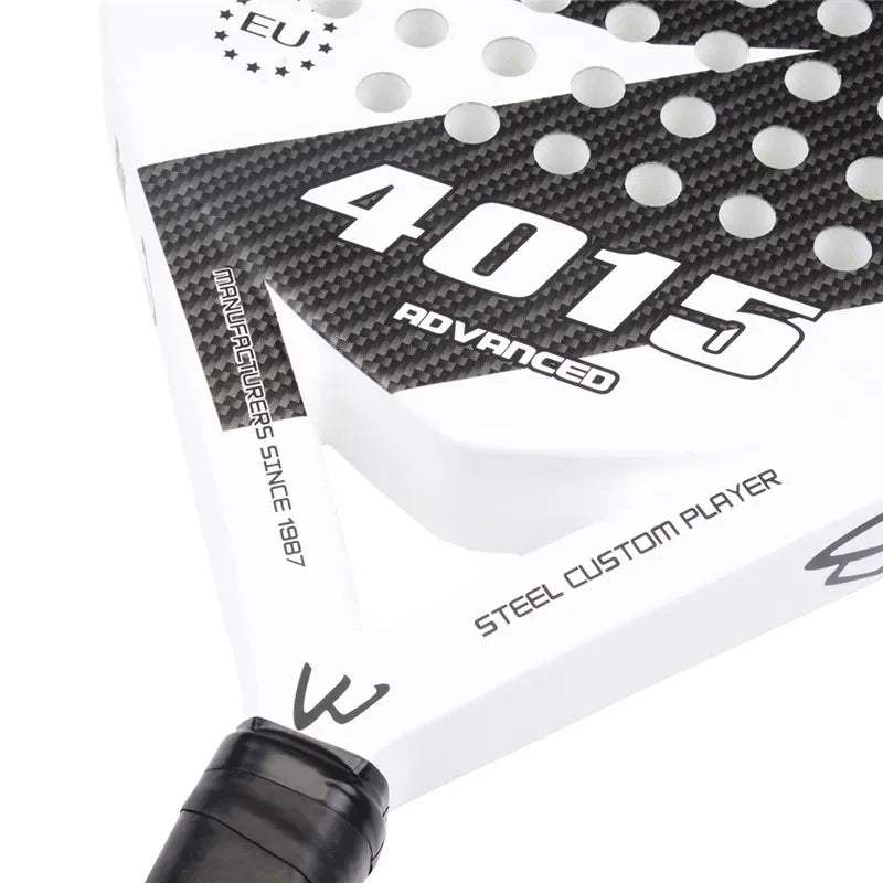 NEW Competition Padel Racket - 3K Carbon Fiber & EVA Core, Ultra-Light Design with Anti-Slip Grip and Waterproof Case