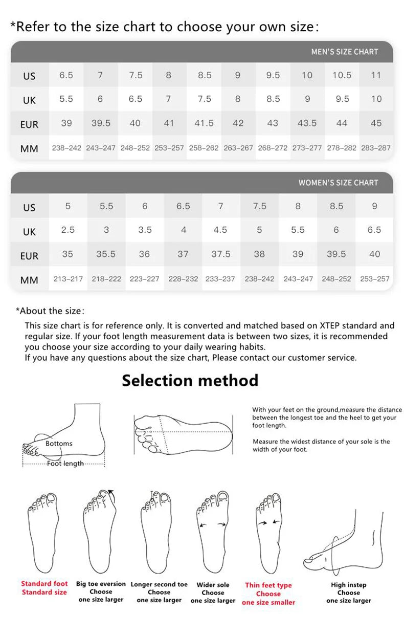 Xtep Little Basque Athletic Shoes Unisex  Summer Vintage Sports Shoes Comfortable Non-Slip Durability Sneakers 876319320003