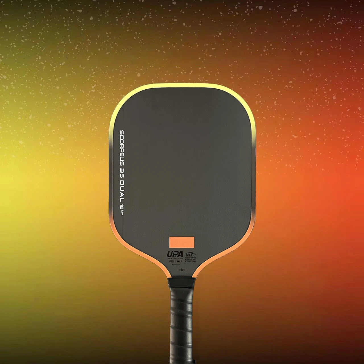Scorpeus 3S DUAL Professional Pickleball Paddle with Original Carbon Fiber Surface Wide Body Design Limited Color T700 Matte Fin