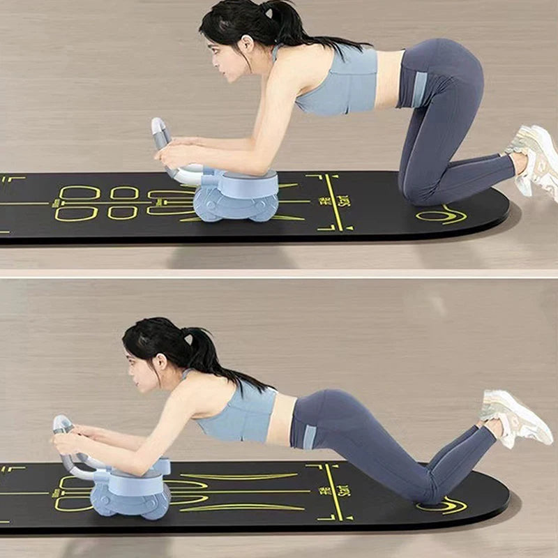 Yoga Mat Non Slip Shock Absorber Thick Kneeling Mat Kneeling Pads Reusable Gym Mat For Women Men Pilates Floor Workouts〔CC33〕