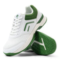 Fittington Wide Pickleball Shoes for Men Casual Sport Sneakers Breathable Tennis Shoes Hard Court Racquetball Cushioning Support