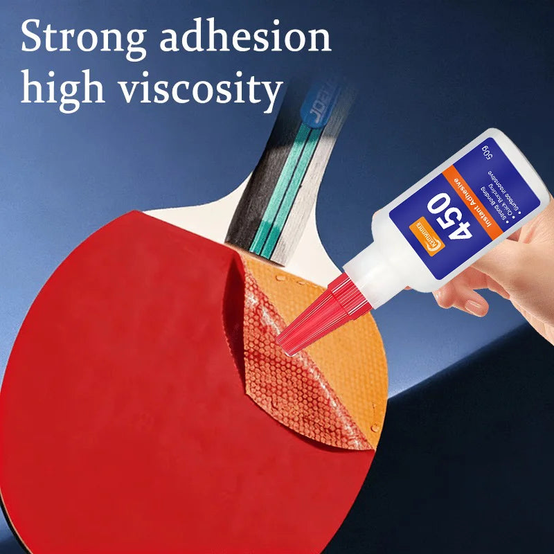 High-Quality Instant Adhesive for Table Tennis Rackets, Featuring Strong Properties And a Soft Texture, Ideal for Refurbishing A