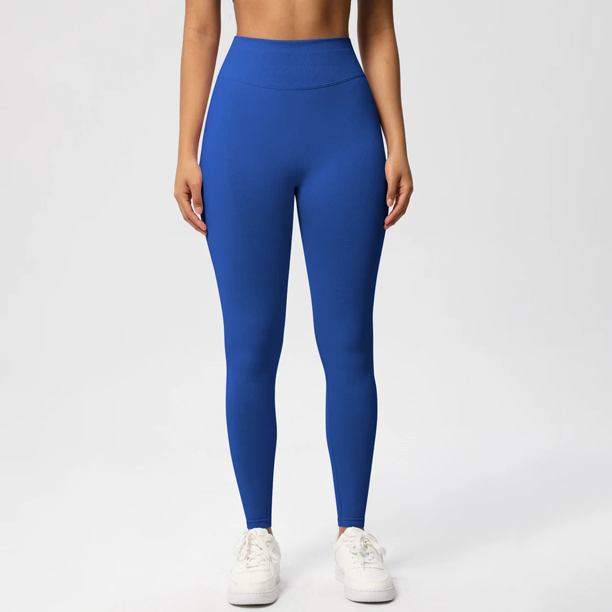 Seamless Women Solid Waist Yoga Pants Three-section Waist Sexy Hip-lifting Tight Sports Pants Fitness Exercise Yoga Pants