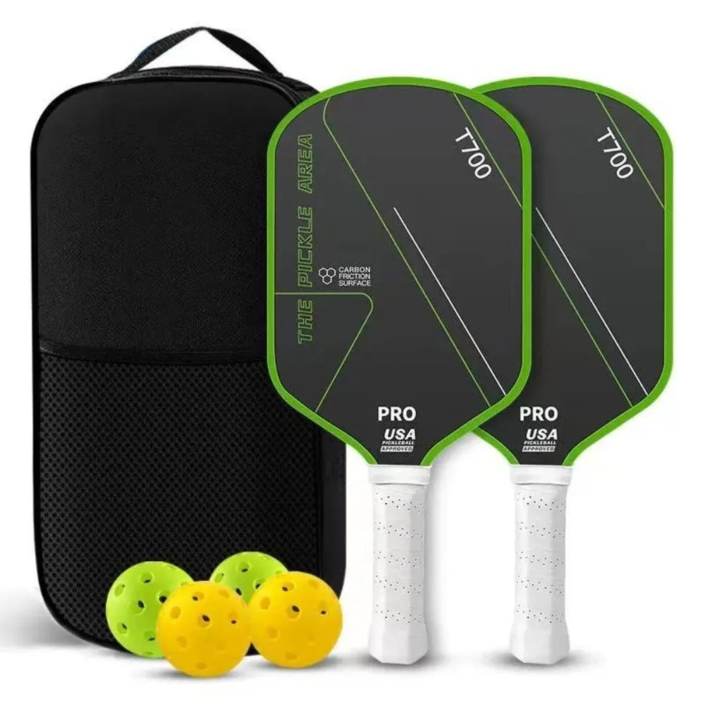 Fashion T700 Pickleball Paddle 16MM Carbon Fiber Pickle Ball Paddle Lightweight USAPA Approved Professional Game Supplies