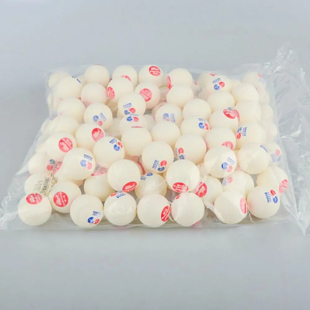 120PCS ABS Ping Pang Ball Wear-resistant Strong Table Tennis Accessories Elastic Durable Beating for Double Happiness