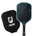 Carbon Fiber Orange Titanium Woven Surface Foam Build Edging Unibody Thermoformed Pickleball Paddle
