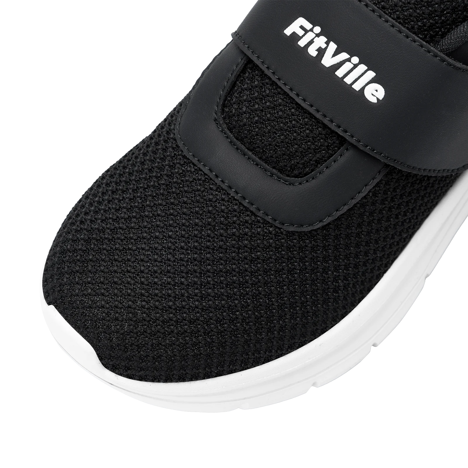 FitVille Women's Shoes Wide Diabetes Shoes Adjustable Strap for Swollen Feet Slip on Walking Lightweight Comfortable Sneakers