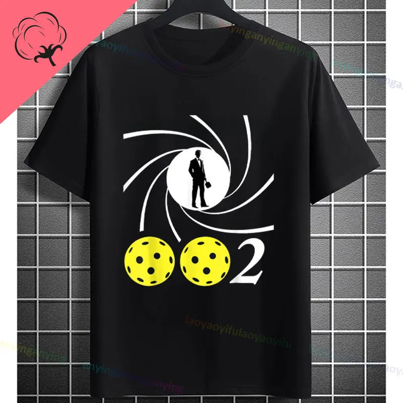 Pickleball Graphic T-Shirt – "It Was in" Funny Design Casual 100% Cotton Short-sleeve Fashion Sporty Style Tee Perfect for Gift