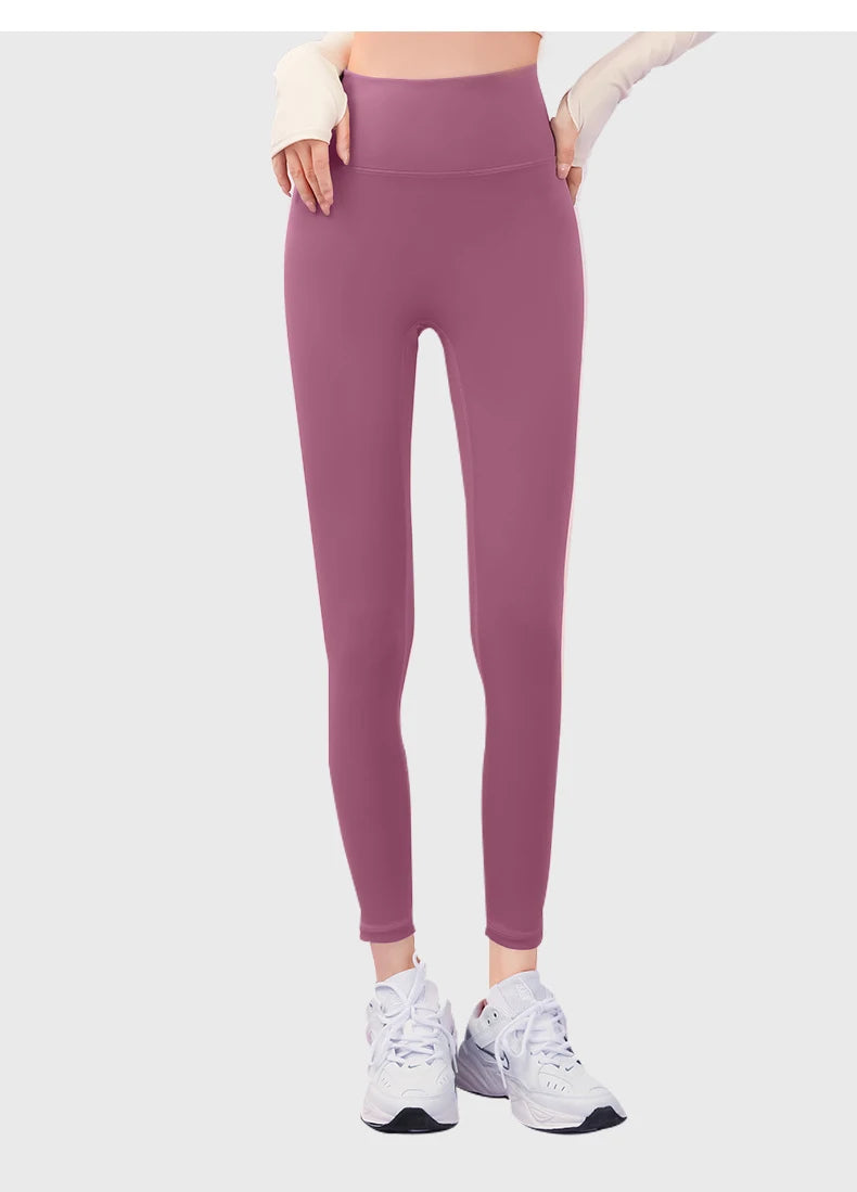 Yoga Pants For Women Elastic High Waist Cross Back Seamless Leggings Hip Lift Gym Tight Sportswear Fitness Sports Leggings