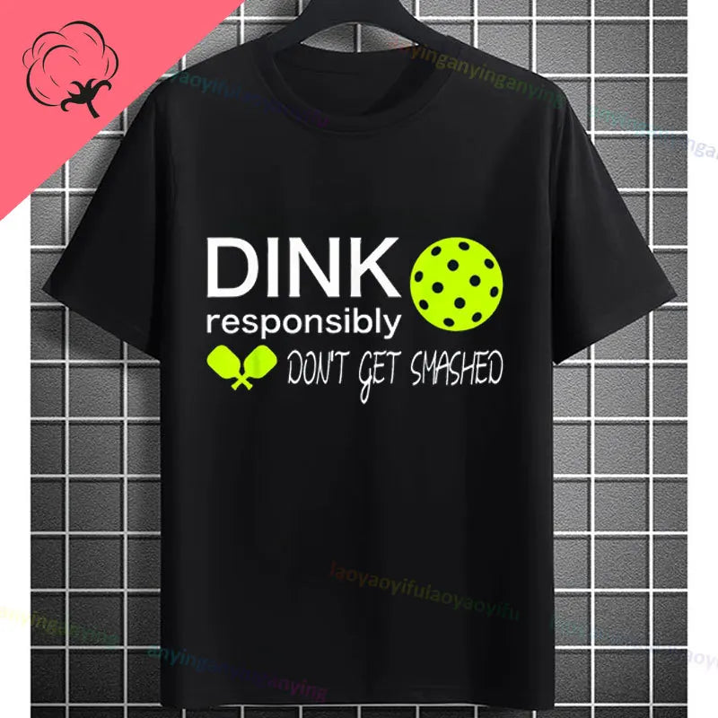 Pickleball Graphic T-Shirt – "It Was in" Funny Design Casual 100% Cotton Short-sleeve Fashion Sporty Style Tee Perfect for Gift