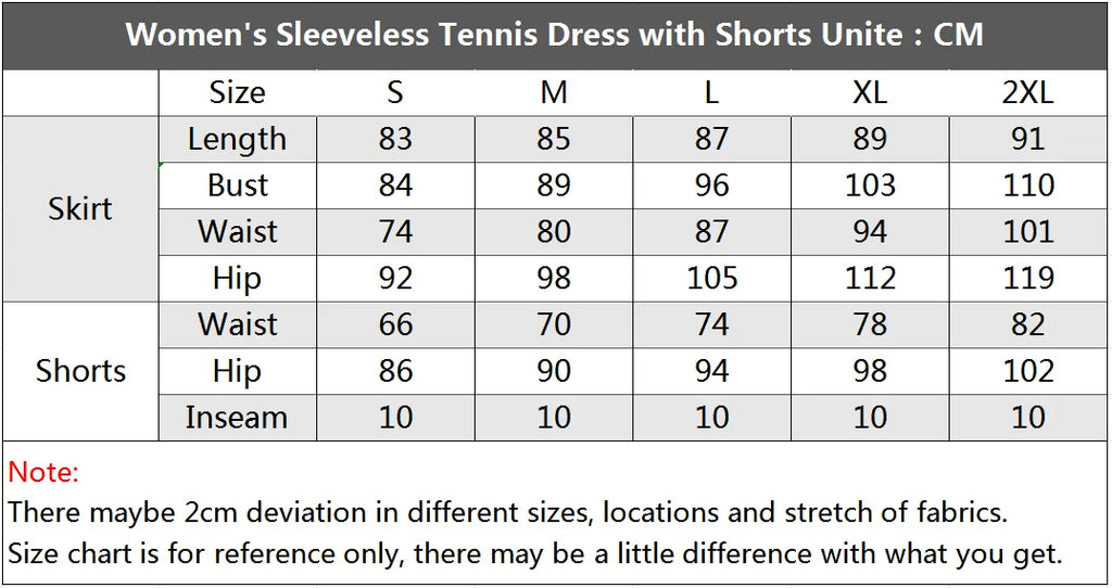 2Pcs Women Sleeveless Tennis Dress with Shorts, Breathable Golf Tennis Tank Skirt for Summer Sports Casual Wearing