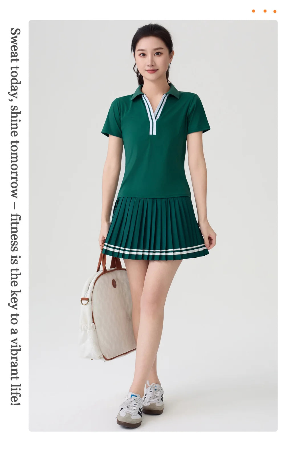 New Style Tennis Skirt, High-Waisted Slimming Tennis Wear, Quick-Drying Half-Length Pleated Skirt, Badminton Running Fitness Sports Short Skirt