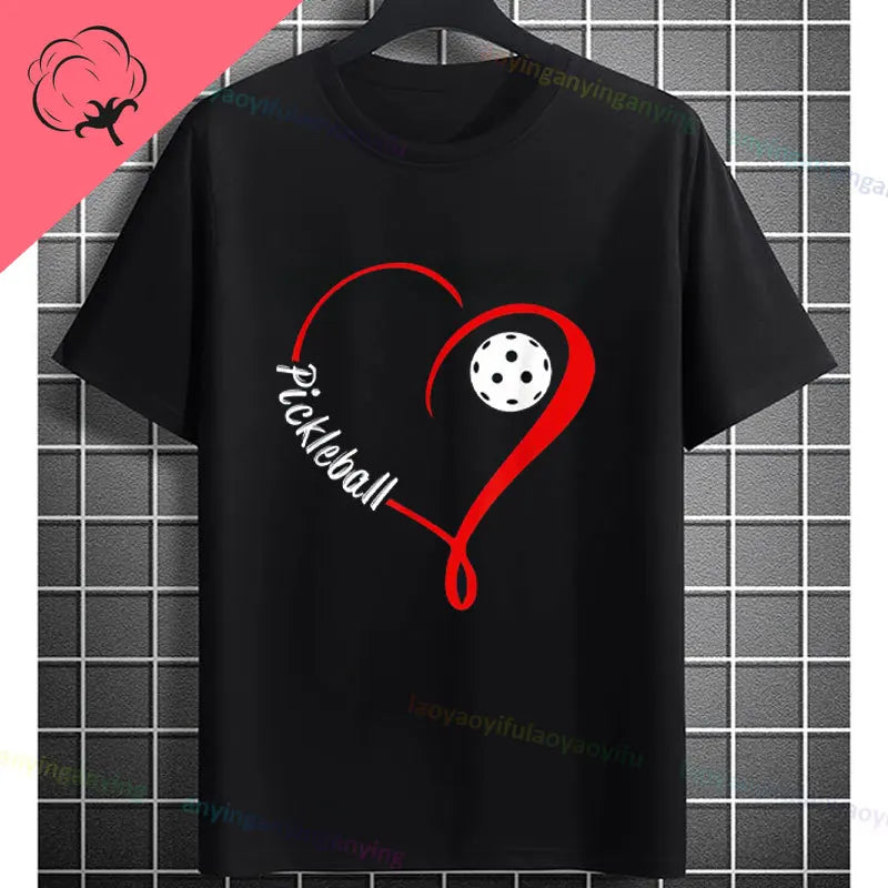 Pickleball Graphic T-Shirt – "It Was in" Funny Design Casual 100% Cotton Short-sleeve Fashion Sporty Style Tee Perfect for Gift