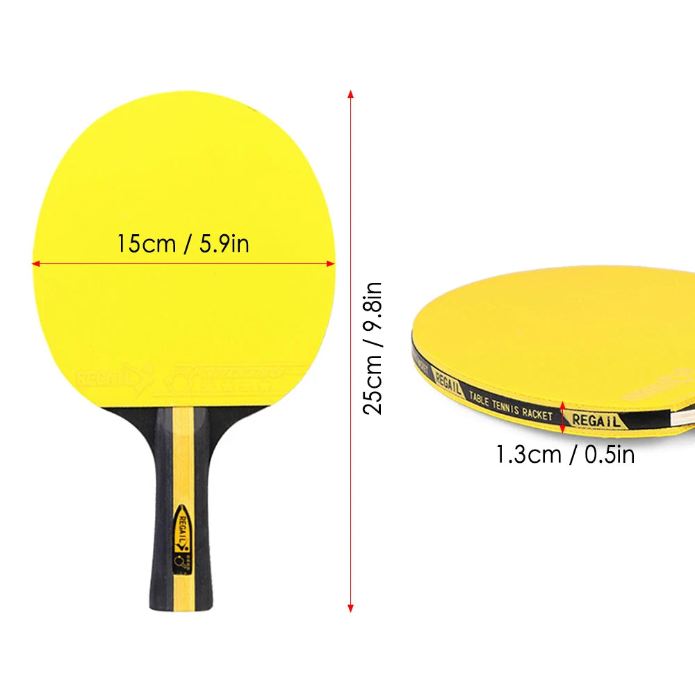 Ping Pong Paddles and Table Tennis Set Ping Pong Rackets for Beginners Boys Girls